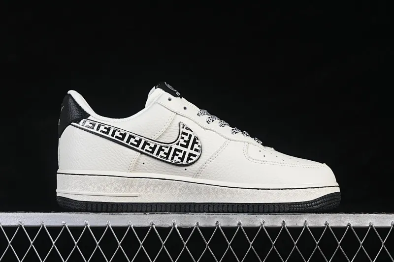 All categories Nk Air Force 1 Air Force series Nk Air Force 1 Low Air Force low-top Nike Air Force 1'07 Low Fendi joint cream ink pattern Air Force 1 low-top casual sneakers XY9025-020